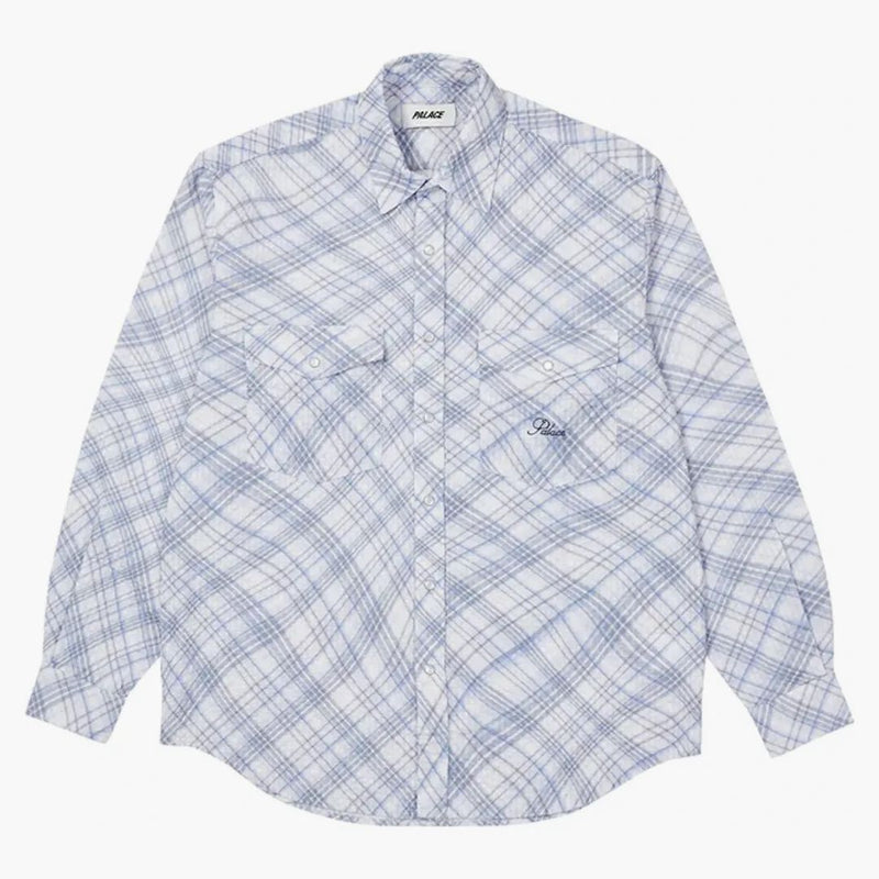 Check Check Shirt paláce modrá
