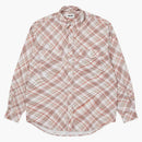 Palace Warp Check Shirt Red