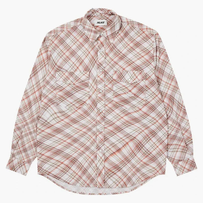Check Check Shirt Palace Warp Red