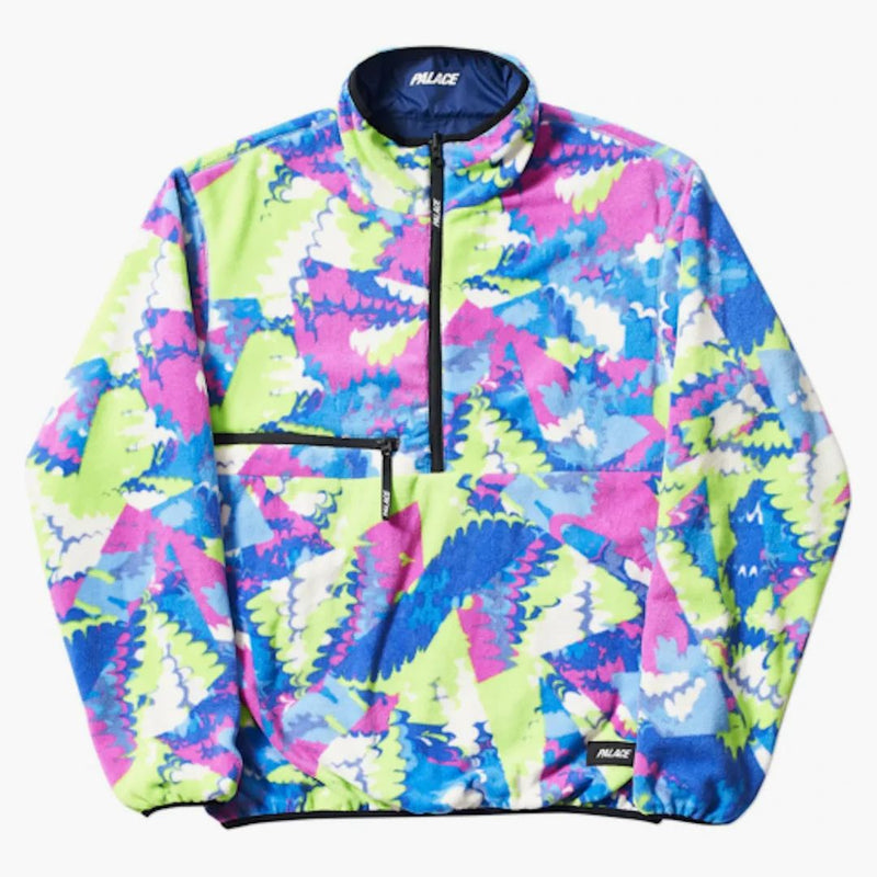Palace Warper Reversible Fleece Navy/Multi