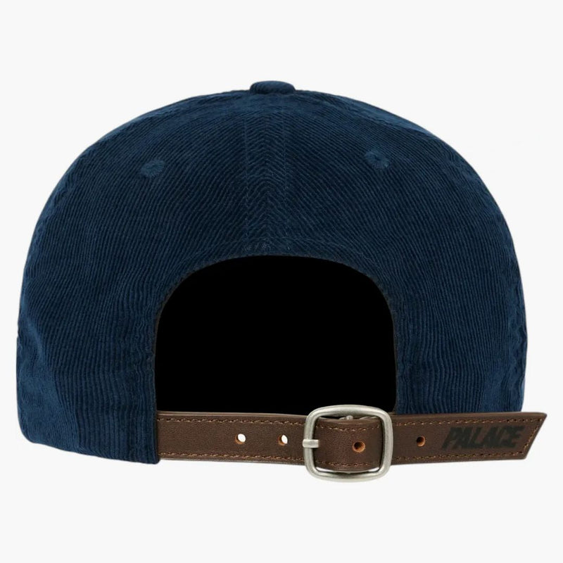 Palace Washed Cord 6-panel Navy