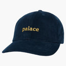 Palace Washed Cord 6-panel Navy