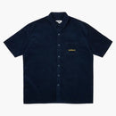 Palace Washed Cord Shirt Navy