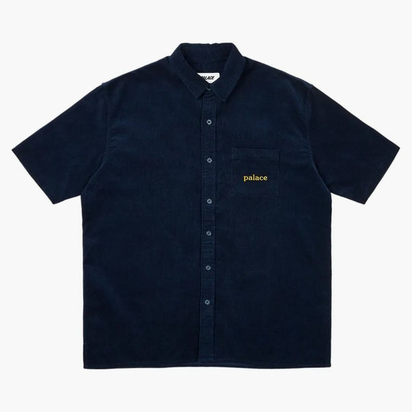 Palace Washed Cord Shirt Navy