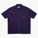Palace Washed Cord Shirt Purple