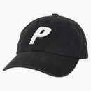 Palace Washed Twill P 6-panel Black