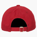 Palace Washed Twill Tri-ferg 6-panel Burgundy