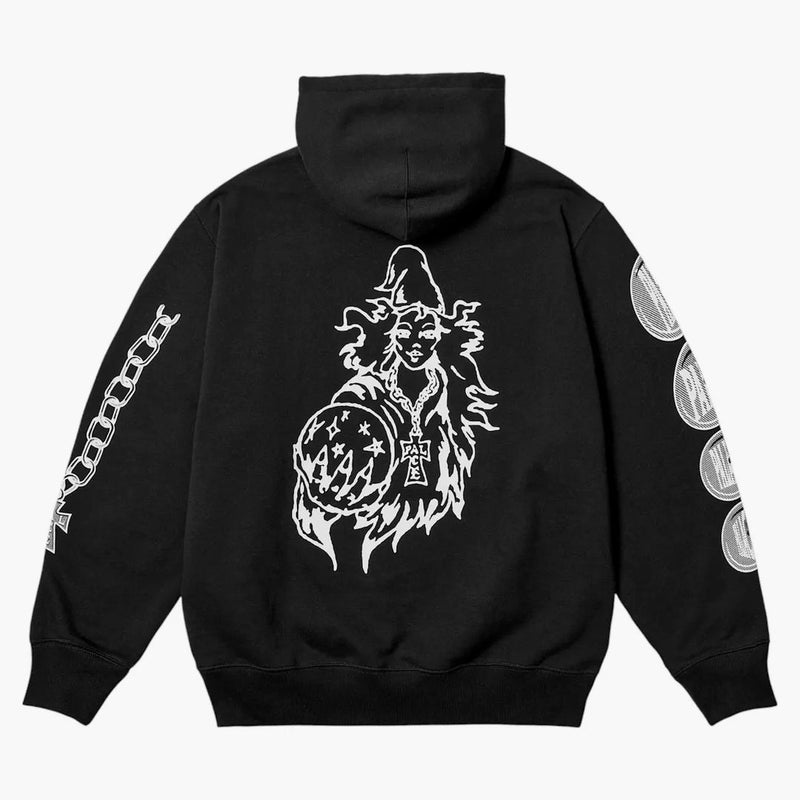 Palace Wizard Sleeves Hood Black