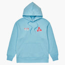 Logo Palace Y-3 Hoodie Blue