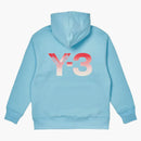 Logo Palace Y-3 Hoodie Blue