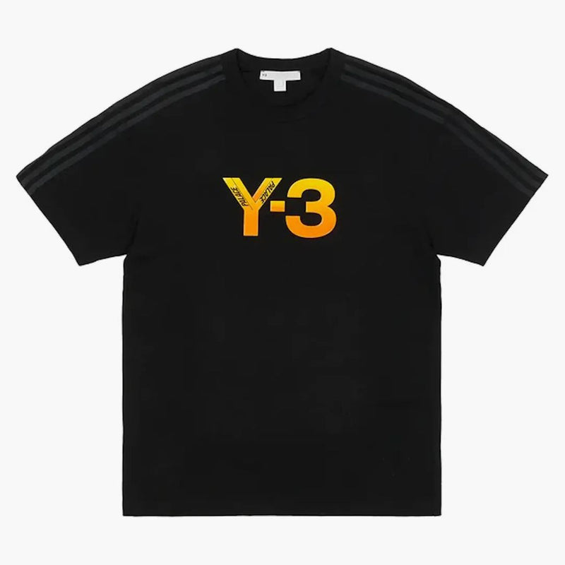 T-shirt del logo palazzo Y-3 nero