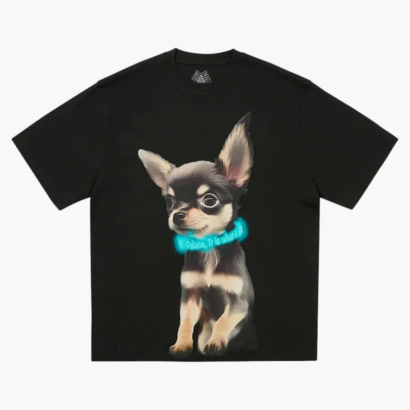 Palazzo yappy t-shirt nero