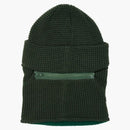 Palace Zip Off Facemak Beanie Olive