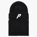 Palace Zip Off Facewarmer P Beanie Black
