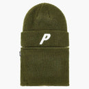 Palace Zip Off Facaware P beanie the Deep Green
