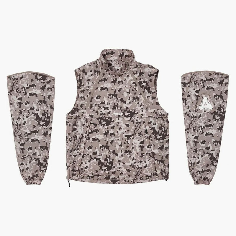 Palác Zip Off Gilet Jacket Urban Camo