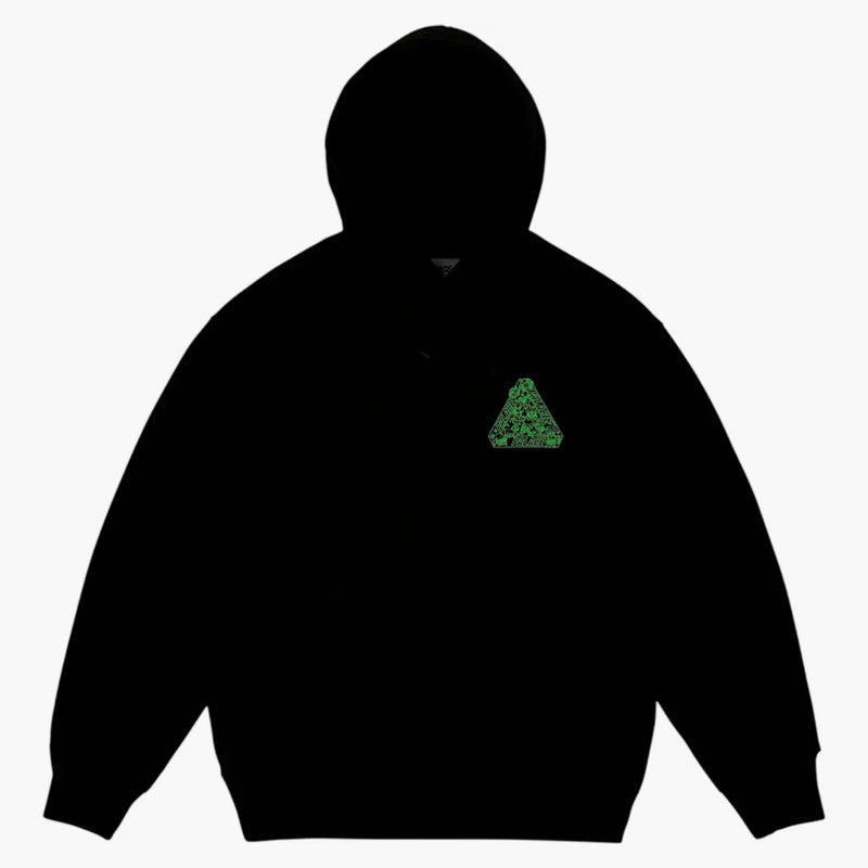 Palace Zodiac Tri-Ferg Hood Black