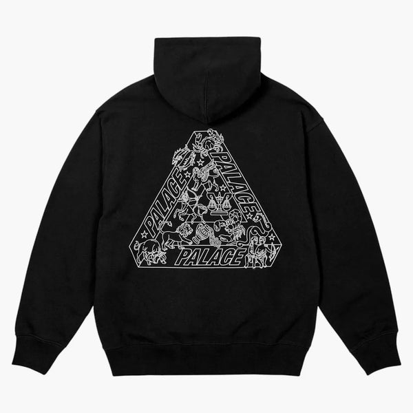Palace Zodiac Tri-Ferg Hood Black