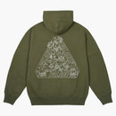 Palace Zodiac Tri-Ferg Hood The Deep Green
