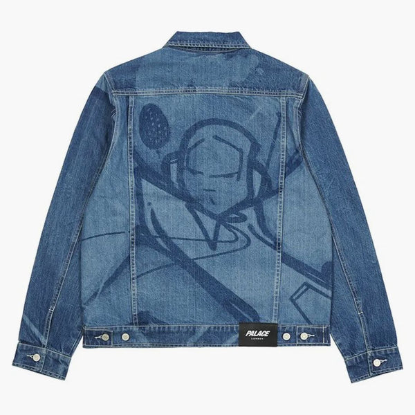 Palác Zomby Denim Jacket Stone Wash
