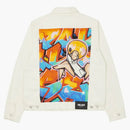 Palace Zomby Denim Jacket White