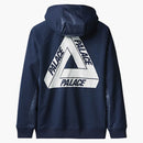Palace Adidas French Terry Hoodie Night Indigo/White