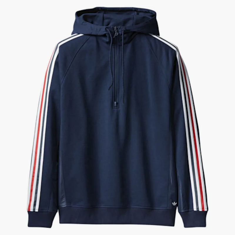 Palace Adidas French Terry Hoodie Night Indigo/White