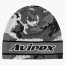 Palace x AVIREX NO BEANIE BEANIE GRIGIONE MARL