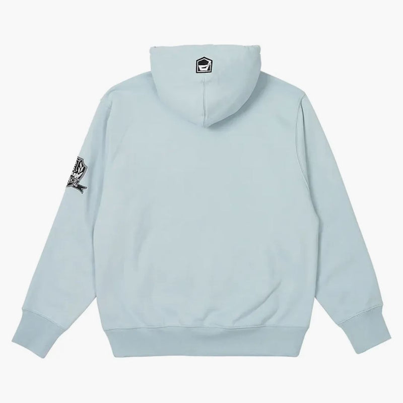 Palace X Avirex Zip Hood Chill Blue