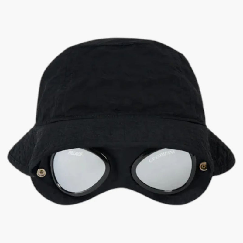 Palace X C.p. Company Plain Paper Touch Goggle Bucket Hat Navy