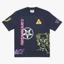 Palace x Cannondale Mad Boy T-shirt Navy