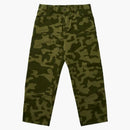 Palace X Carhartt Wip Double Knee Pant Dollar Green