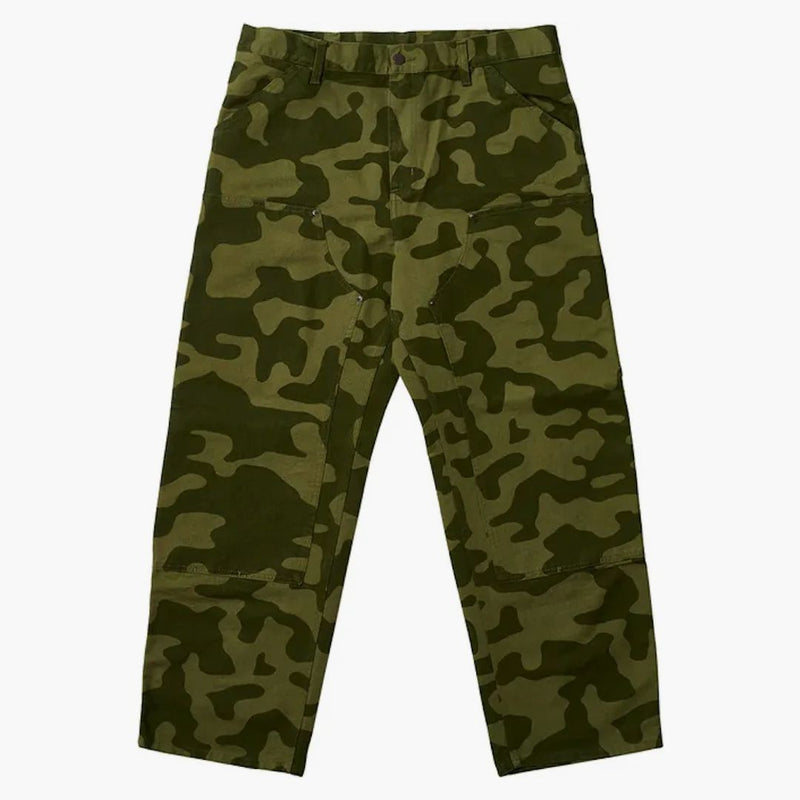 Palace x Carhartt Wip Double Knee Pant Dollar Green