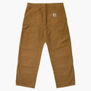 Palace X Carhartt Wip Double Knee Pant Hamilton Brown