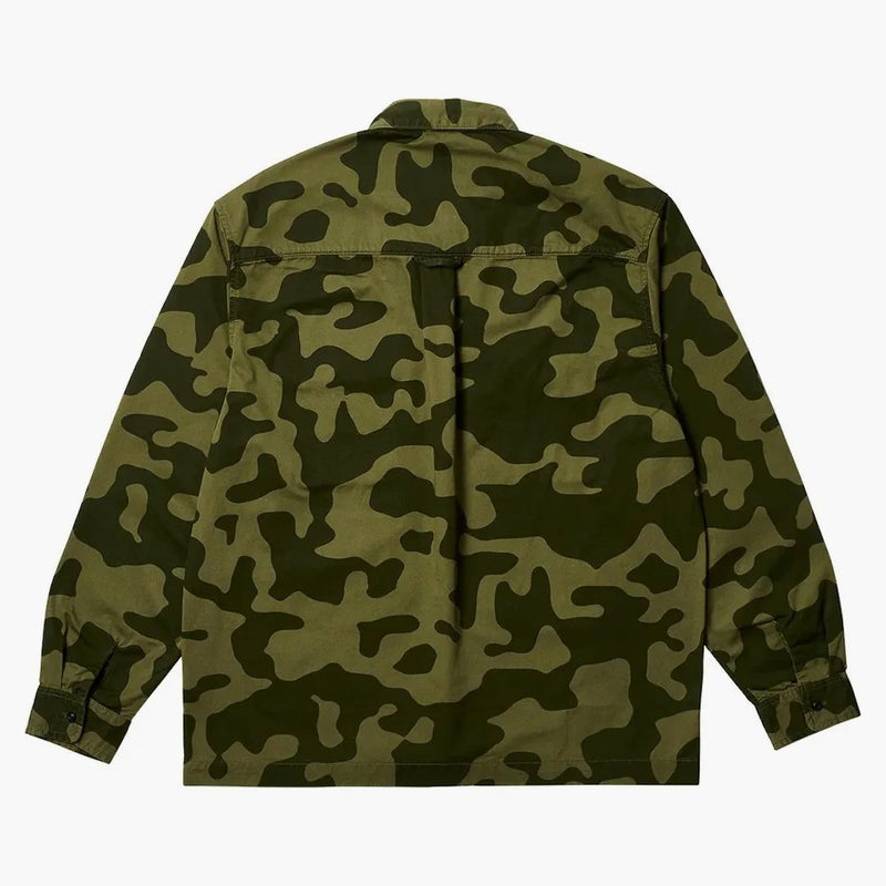 Palác x Carhartt Wip Longsleeve Master Shirt Dollar Green Camo
