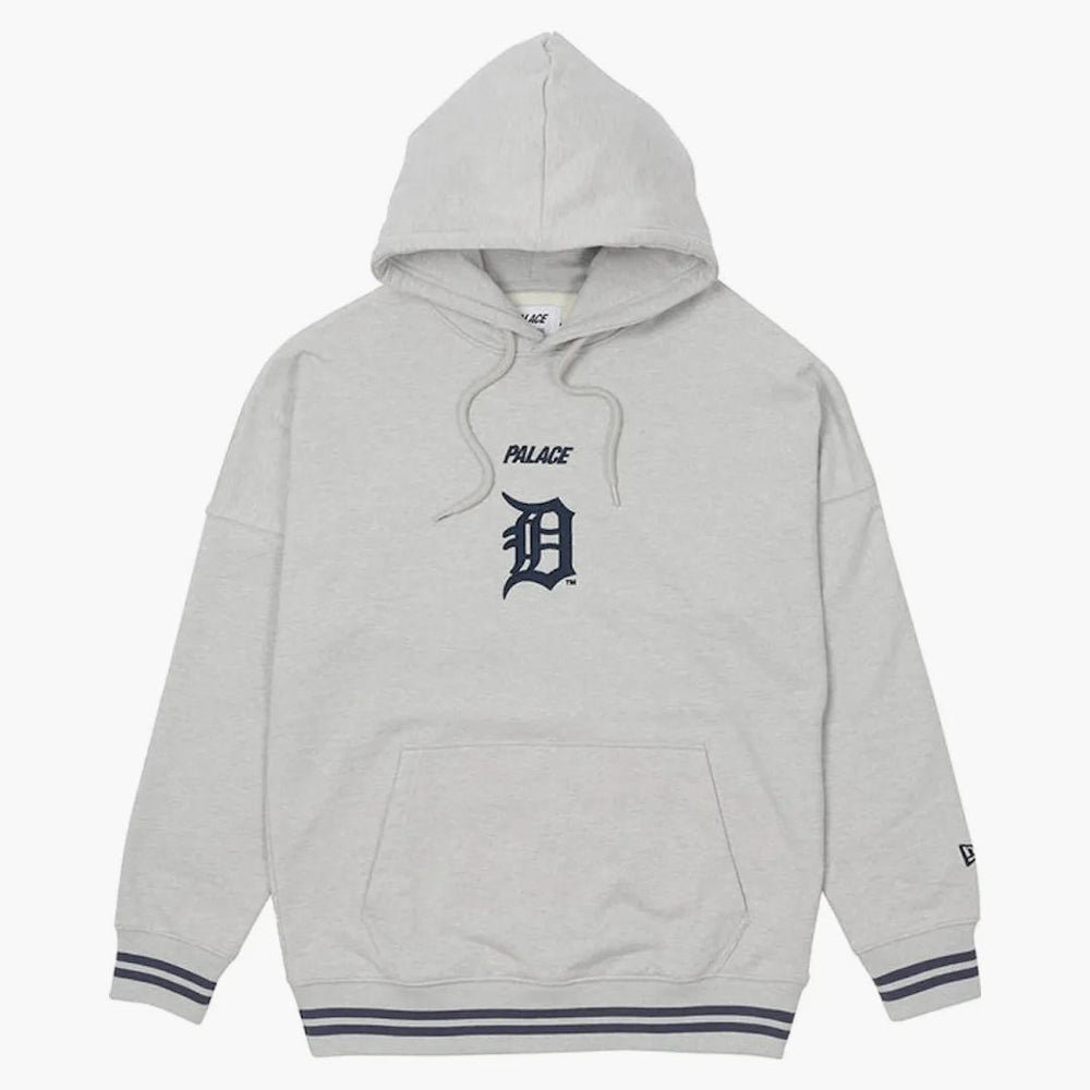 PALACE パレス Detroit Tigers New Era Drop Shoulder Hoodie Palace x Detroit Tigers New Era Drop Shoulder Hood Grey Marl