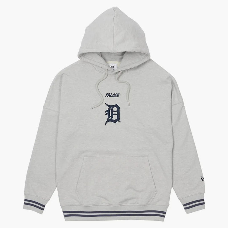 Palác x Detroit Tigers New Era Drop rameno kapuce šedá marl