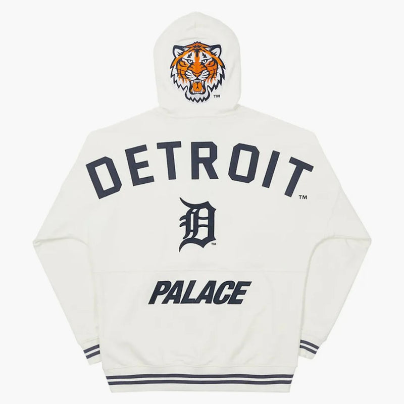 Palác x Detroit Tigers New Era Drop ramenní kapuce bílá