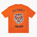 Palace X Detroit Tigers New Era T-shirt Orange