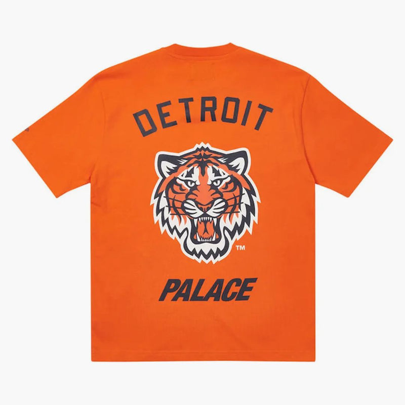 Palace X Detroit Tigers New Era T-shirt Orange