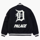Palace X Detroit Tigers New Era Wool Stadium Jacket Navy