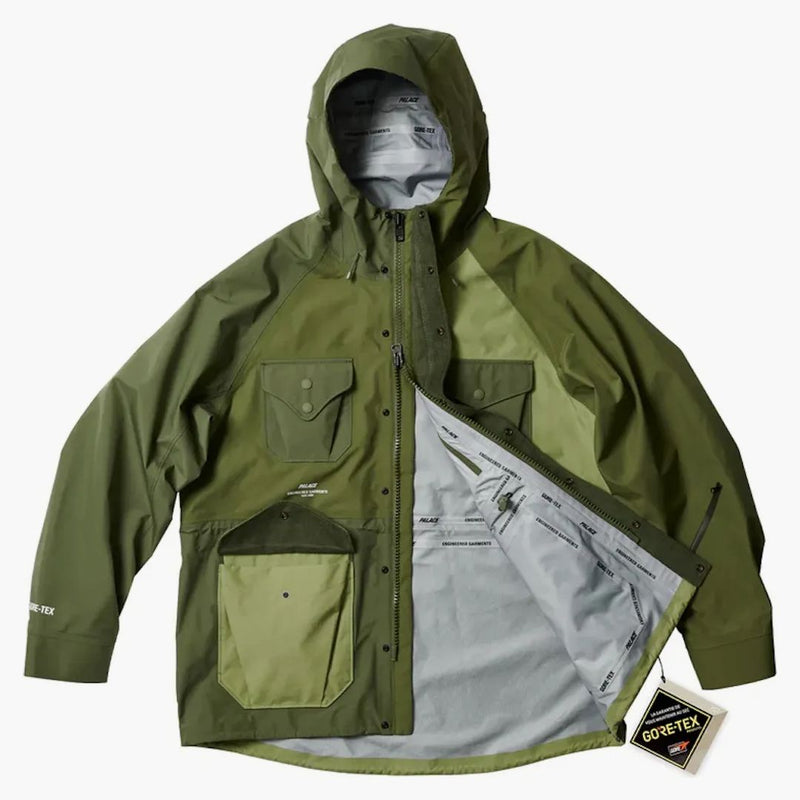 Palace X Engineered Garments Gore-tex Field Parka Olive