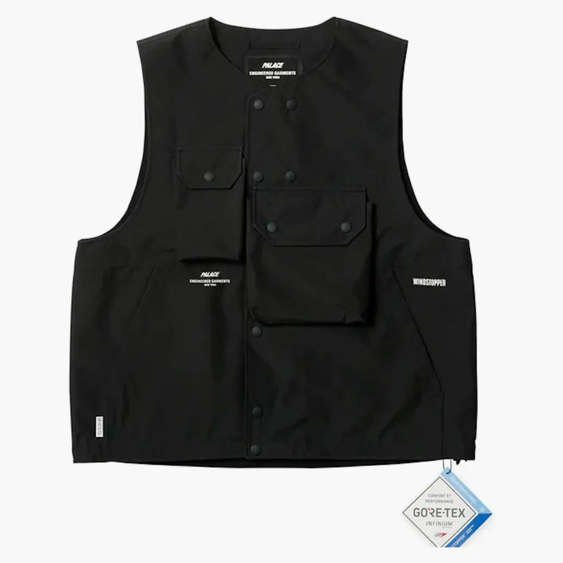 Palace X Engineered Garms Gore-Tex Infinium Cover Vest Black