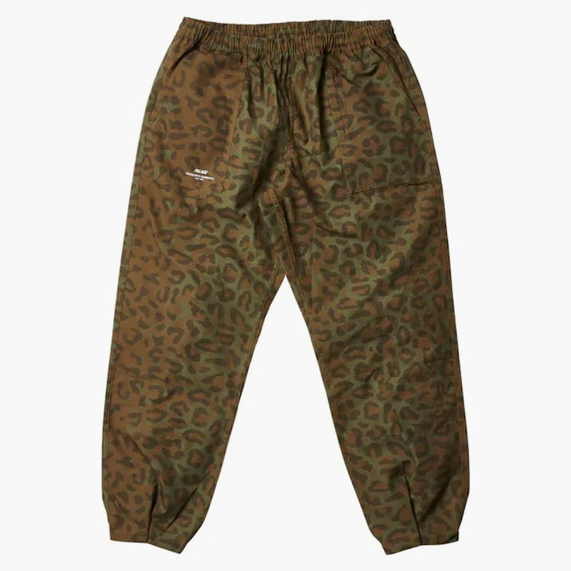 Palace X Engineered Plagment Ripstop Washed Track Bottoms Cheetah