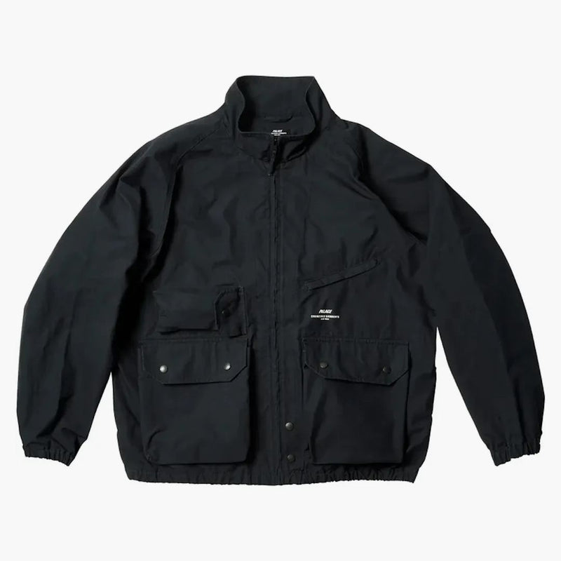 Palace X Engineered Plagment Ripstop Washed Track Jacket Anthracite
