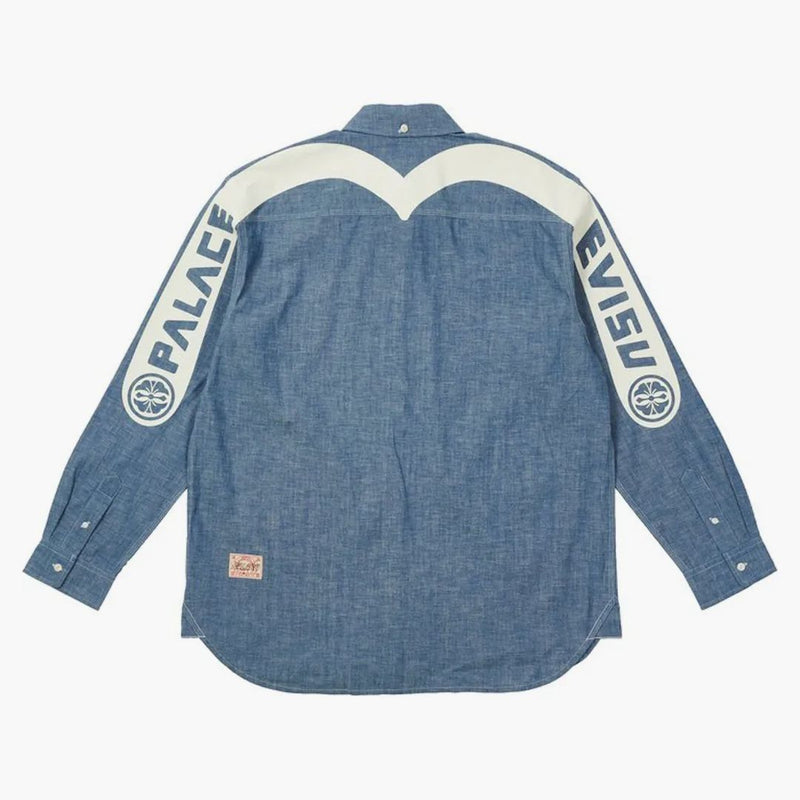 Palace x Evisu Classic Daicock Denim Shirt Multi