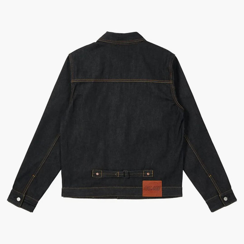Palace X Evisu Classic Seagull Denim Jacket Indigo Raw
