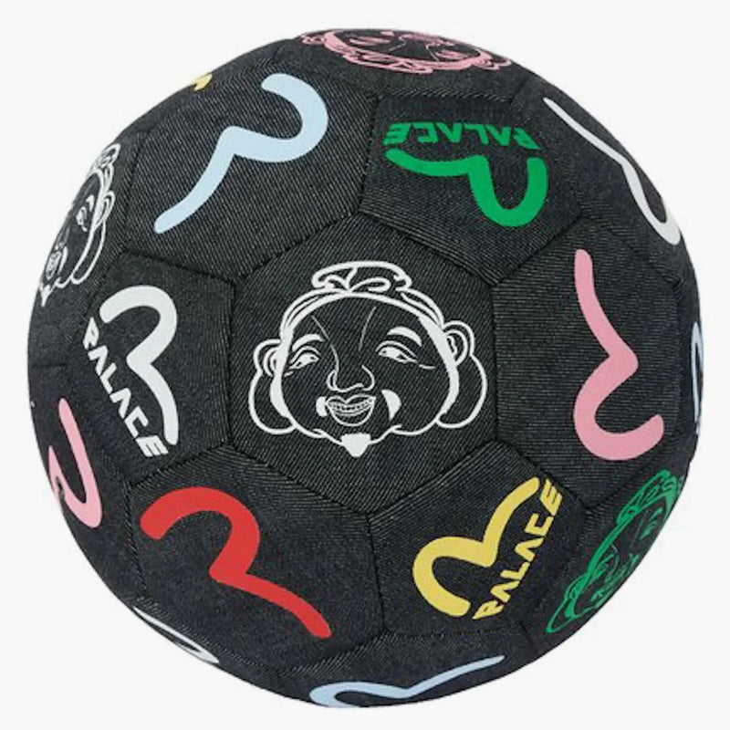Palace X Evisu Denim Football Indigo Raw