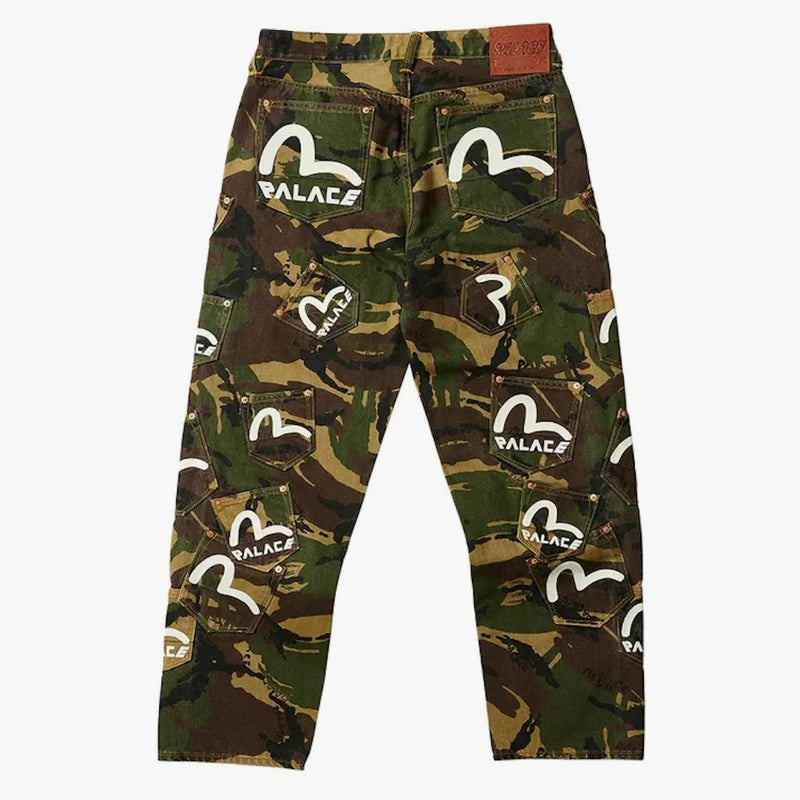 Palace X Evisu Denim Jean Camo