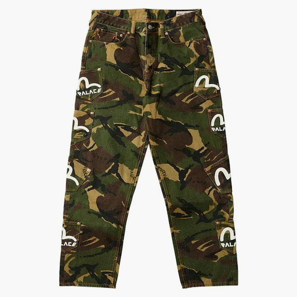 Palace X Evisu Denim Jean Camo